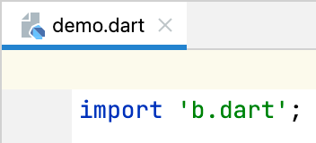 The code snippet in IntelliJ IDEA after removing unused imports.